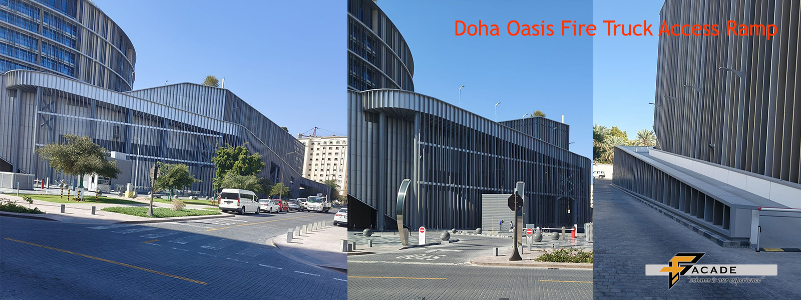 DOHA OASIS FIRE TRUCK ACCESS RAMP COMPLETED PROJECT